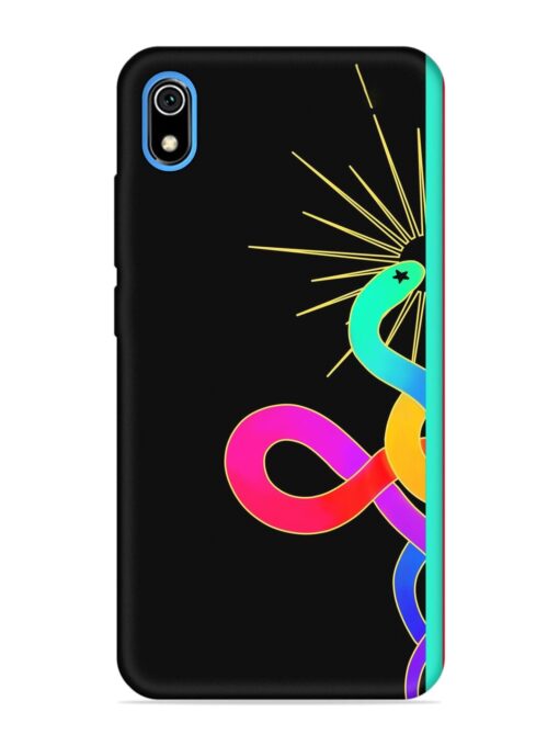 Art Geometric Abstraction Embossed Soft Silicone Case for Xiaomi Redmi 7A