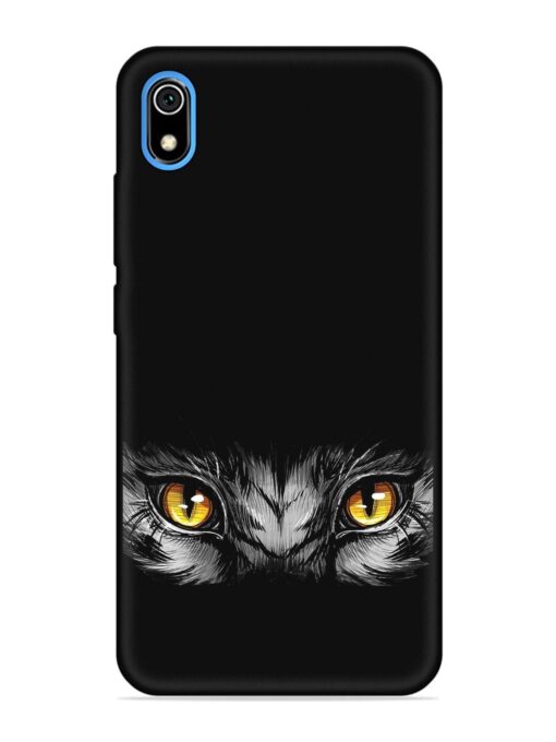 Scary Eye Embossed Soft Silicone Case for Xiaomi Redmi 7A Zapvi