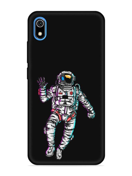 Spaceman Embossed Soft Silicone Case for Xiaomi Redmi 7A Zapvi