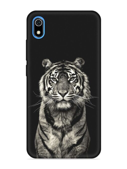 Tiger Art Embossed Soft Silicone Case for Xiaomi Redmi 7A Zapvi