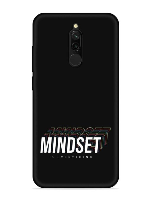 Mindset Everything Slogan Embossed Soft Silicone Case for Xiaomi Redmi 8