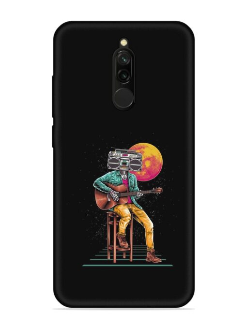 Minimalist Music Embossed Soft Silicone Case for Xiaomi Redmi 8