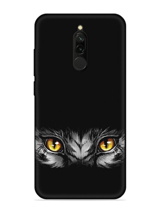 Scary Eye Embossed Soft Silicone Case for Xiaomi Redmi 8 Zapvi