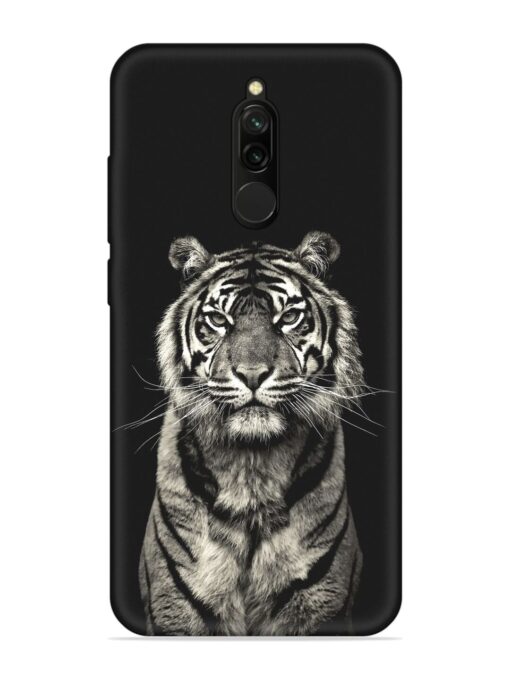 Tiger Art Embossed Soft Silicone Case for Xiaomi Redmi 8