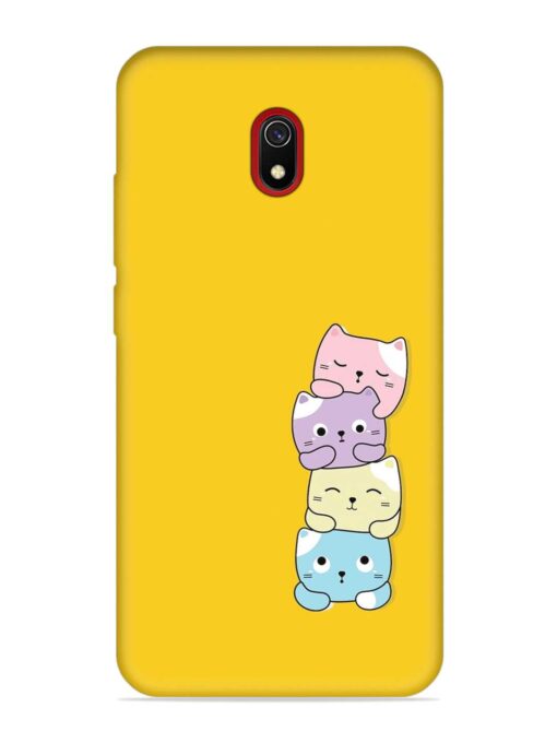 Cartoon Anime Embossed Soft Silicone Case for Xiaomi Redmi 8A Zapvi