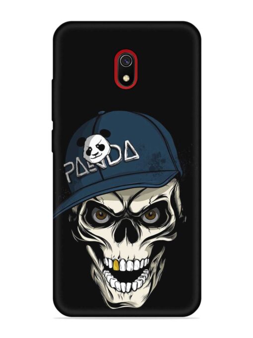 Panda Skull Embossed Soft Silicone Case for Xiaomi Redmi 8A Zapvi