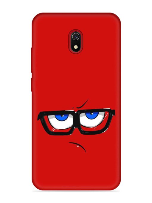 Rad Angry Face Embossed Soft Silicone Case for Xiaomi Redmi 8A Zapvi