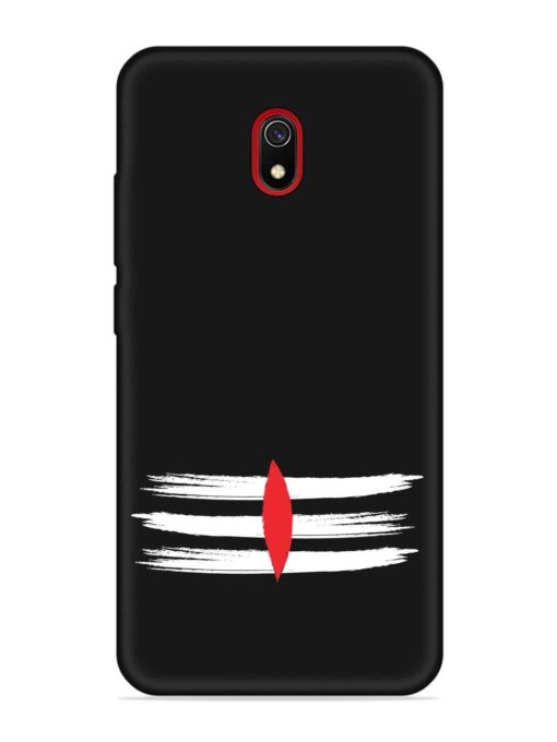 Mahadev Tilak Vector Embossed Soft Silicone Case for Xiaomi Redmi 8A Zapvi