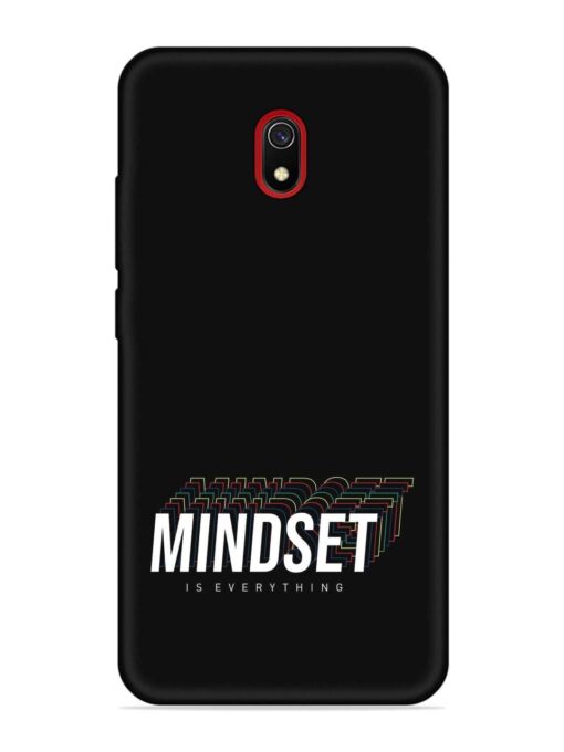 Mindset Everything Slogan Embossed Soft Silicone Case for Xiaomi Redmi 8A Zapvi