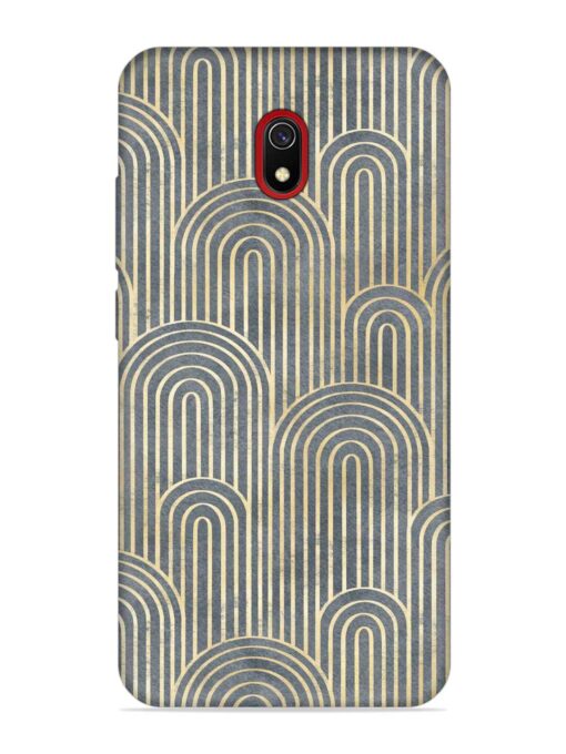 Art Deco Style Embossed Soft Silicone Case for Xiaomi Redmi 8A Zapvi