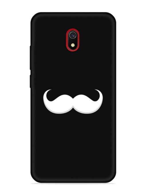 Mustache Vector Embossed Soft Silicone Case for Xiaomi Redmi 8A Zapvi