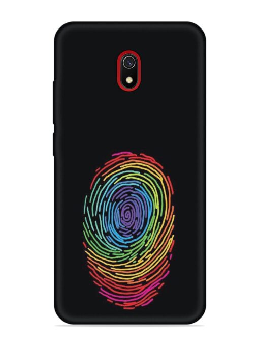 Fingerprint Of Thumb Art Embossed Soft Silicone Case for Xiaomi Redmi 8A