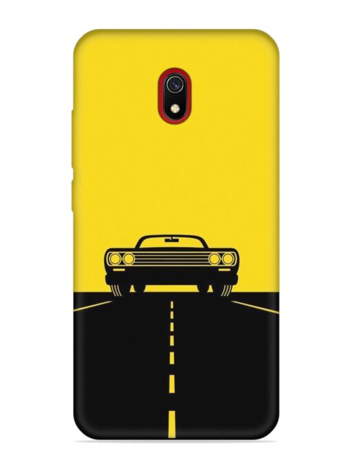 Classic Car Embossed Soft Silicone Case for Xiaomi Redmi 8A Zapvi