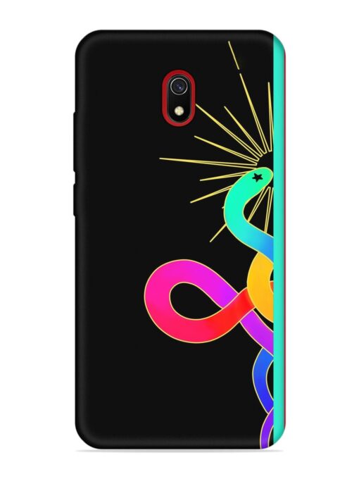 Art Geometric Abstraction Embossed Soft Silicone Case for Xiaomi Redmi 8A Zapvi