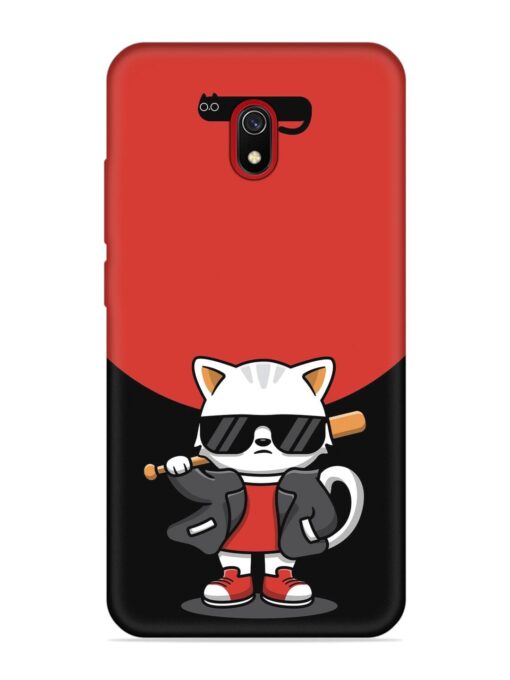 Cool Little Bear Cartoon Embossed Soft Silicone Case for Xiaomi Redmi 8A Zapvi