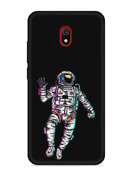 Spaceman Embossed Soft Silicone Case for Xiaomi Redmi 8A Zapvi