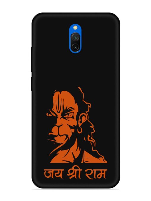 Angry Hanuman Embossed Soft Silicone Case for Xiaomi Redmi 8A Dual