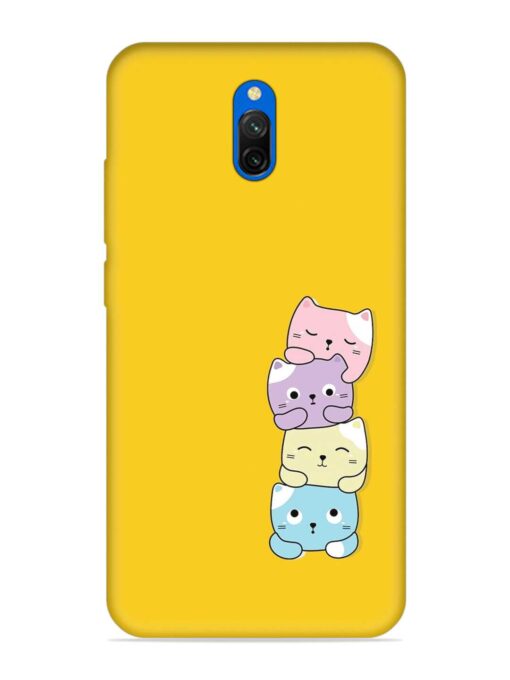 Cartoon Anime Embossed Soft Silicone Case for Xiaomi Redmi 8A Dual