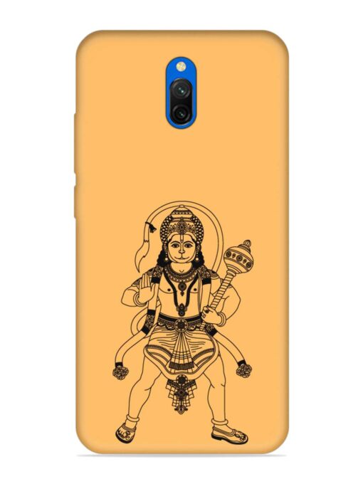 Indian God Hanuman Embossed Soft Silicone Case for Xiaomi Redmi 8A Dual