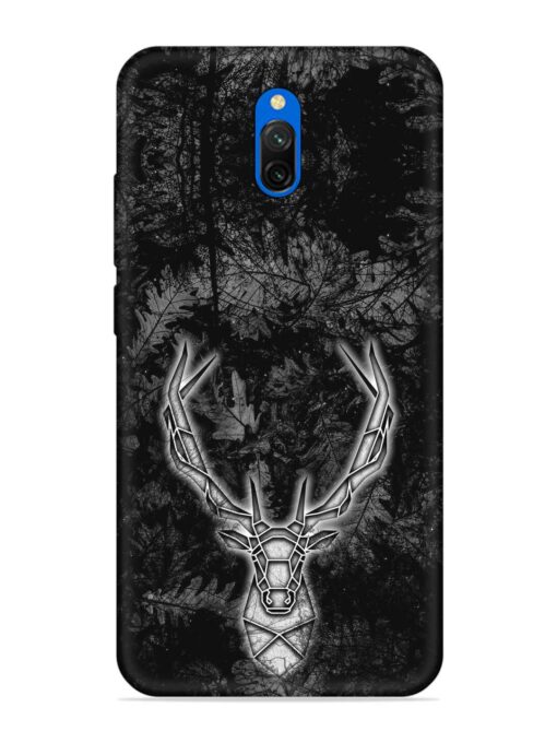 Ancient Deer Embossed Soft Silicone Case for Xiaomi Redmi 8A Dual