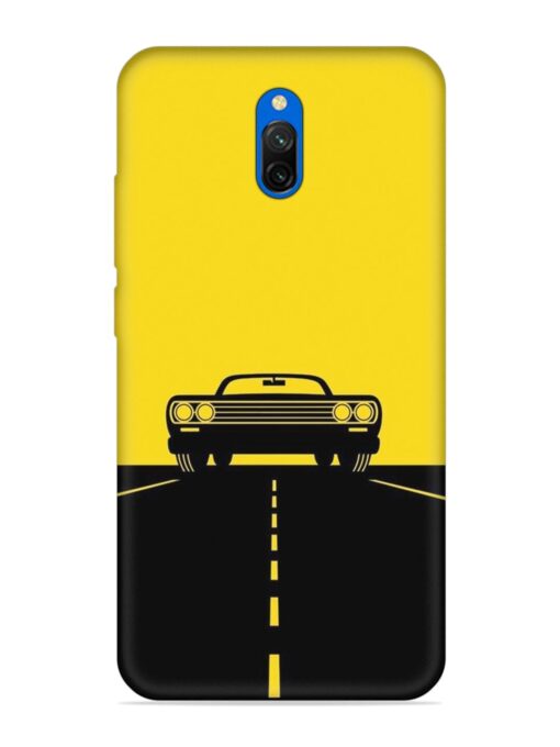 Classic Car Embossed Soft Silicone Case for Xiaomi Redmi 8A Dual