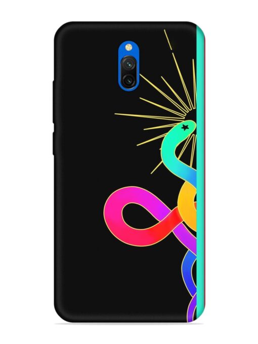 Art Geometric Abstraction Embossed Soft Silicone Case for Xiaomi Redmi 8A Dual Zapvi