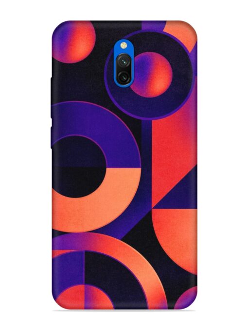 Bauhaus Embossed Soft Silicone Case for Xiaomi Redmi 8A Dual