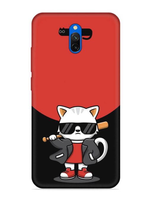 Cool Little Bear Cartoon Embossed Soft Silicone Case for Xiaomi Redmi 8A Dual Zapvi