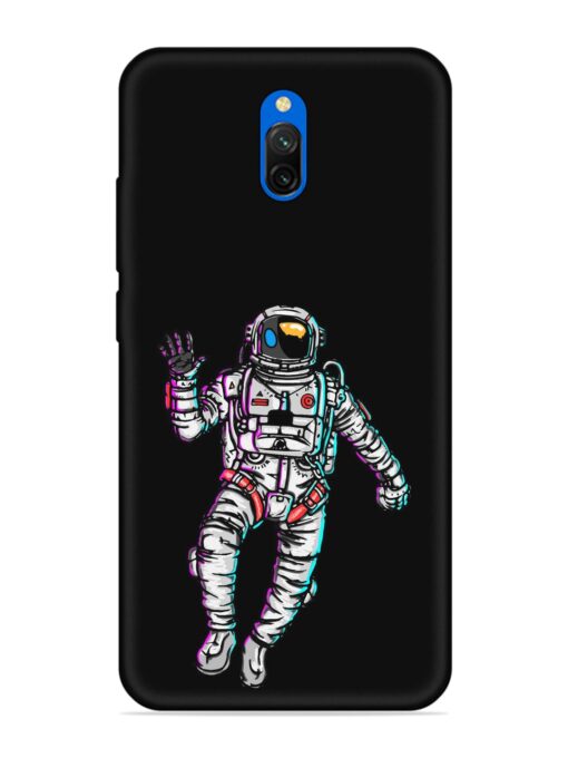 Spaceman Embossed Soft Silicone Case for Xiaomi Redmi 8A Dual