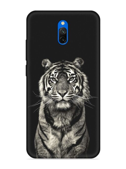 Tiger Art Embossed Soft Silicone Case for Xiaomi Redmi 8A Dual Zapvi