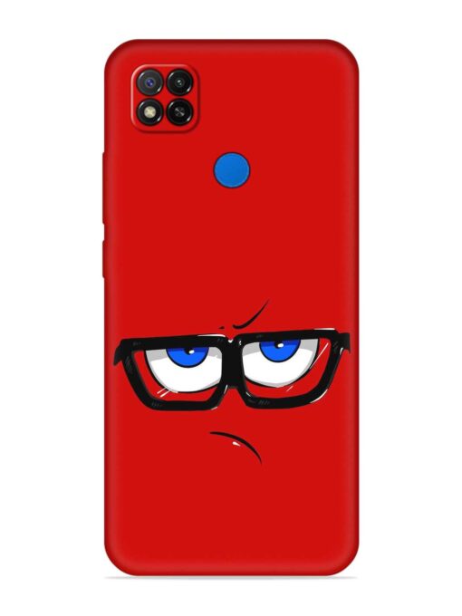 Rad Angry Face Embossed Soft Silicone Case for Xiaomi Redmi 9