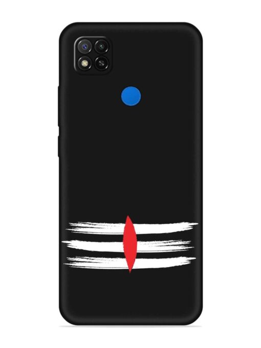 Mahadev Tilak Vector Embossed Soft Silicone Case for Xiaomi Redmi 9