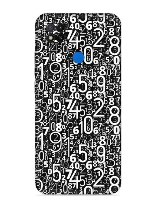 Many Numbers Different Embossed Soft Silicone Case for Xiaomi Redmi 9