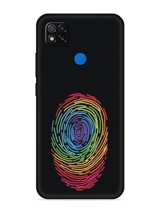 Fingerprint Of Thumb Art Embossed Soft Silicone Case for Xiaomi Redmi 9