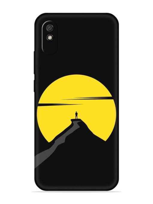 Black Ultra Vector Embossed Soft Silicone Case for Xiaomi Redmi 9A Zapvi