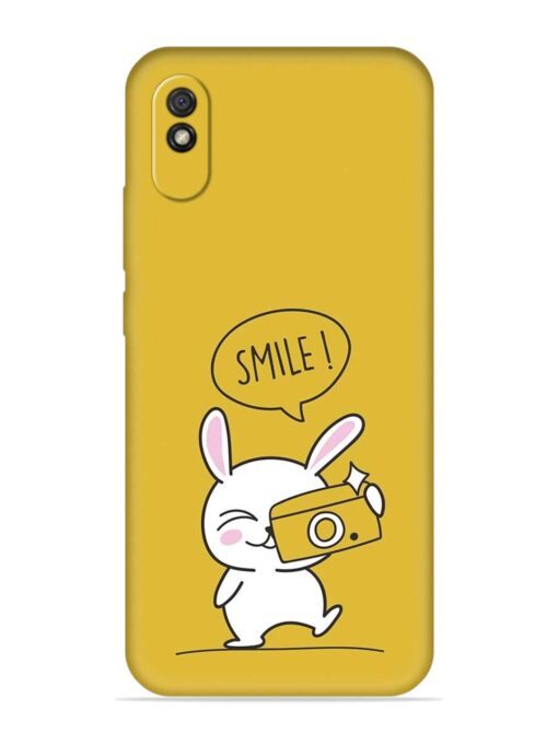 Hey Smile Please Embossed Soft Silicone Case for Xiaomi Redmi 9A Zapvi