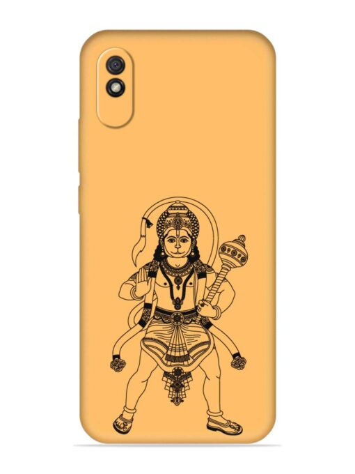 Indian God Hanuman Embossed Soft Silicone Case for Xiaomi Redmi 9A