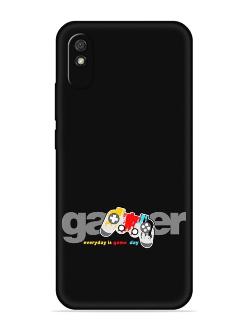 Gamer Everyday Game Embossed Soft Silicone Case for Xiaomi Redmi 9A Zapvi