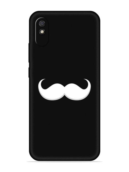 Mustache Vector Embossed Soft Silicone Case for Xiaomi Redmi 9A