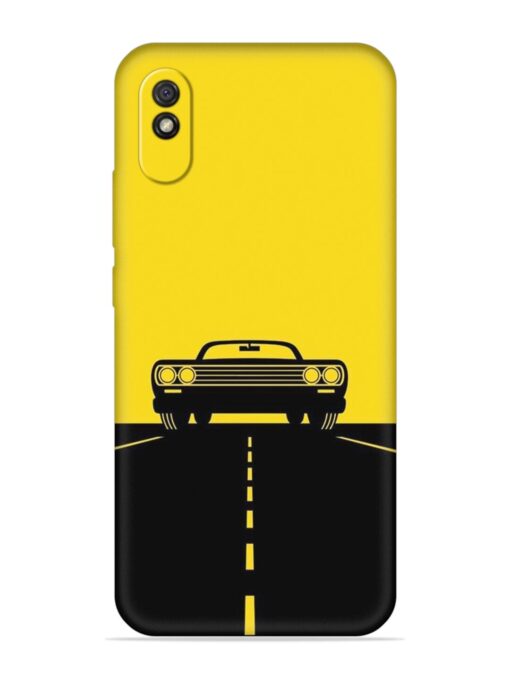 Classic Car Embossed Soft Silicone Case for Xiaomi Redmi 9A Zapvi