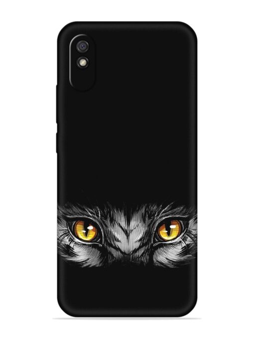 Scary Eye Embossed Soft Silicone Case for Xiaomi Redmi 9A Zapvi