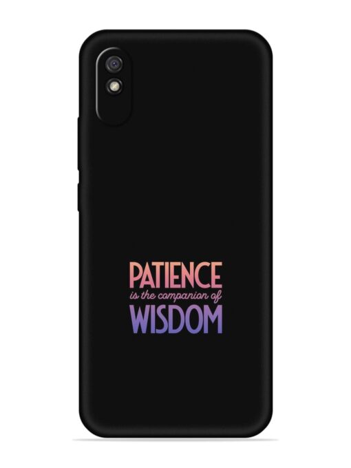 Patience Is The Embossed Soft Silicone Case for Xiaomi Redmi 9A