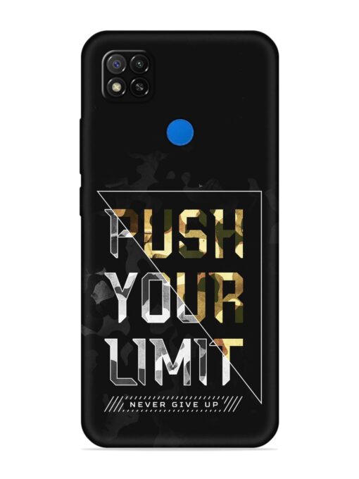 Push Your Limits Embossed Soft Silicone Case for Xiaomi Redmi 9 Activ Zapvi