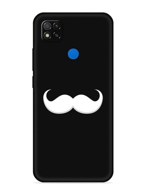 Mustache Vector Embossed Soft Silicone Case for Xiaomi Redmi 9 Activ Zapvi