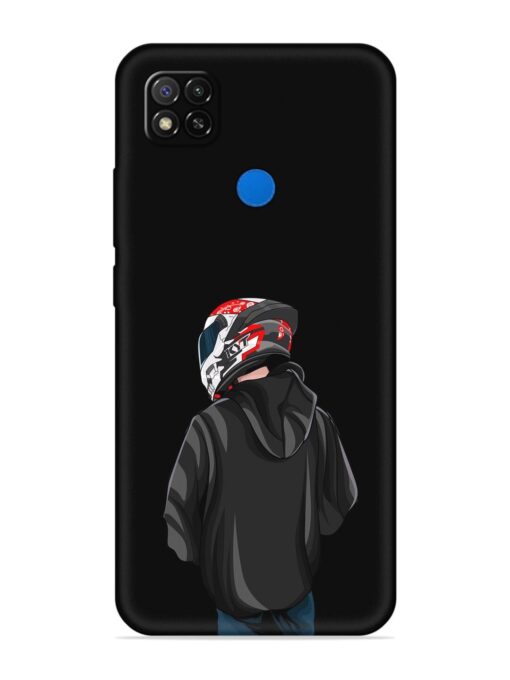 Motorcycle Rider Embossed Soft Silicone Case for Xiaomi Redmi 9 Activ Zapvi