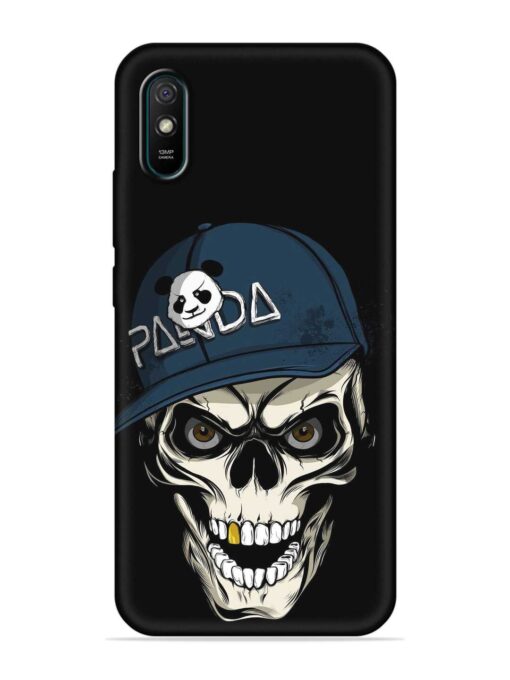 Panda Skull Embossed Soft Silicone Case for Xiaomi Redmi 9A Sport