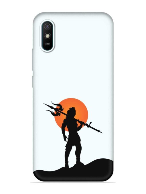 Lord Mahadev Trendy Embossed Soft Silicone Case for Xiaomi Redmi 9A Sport