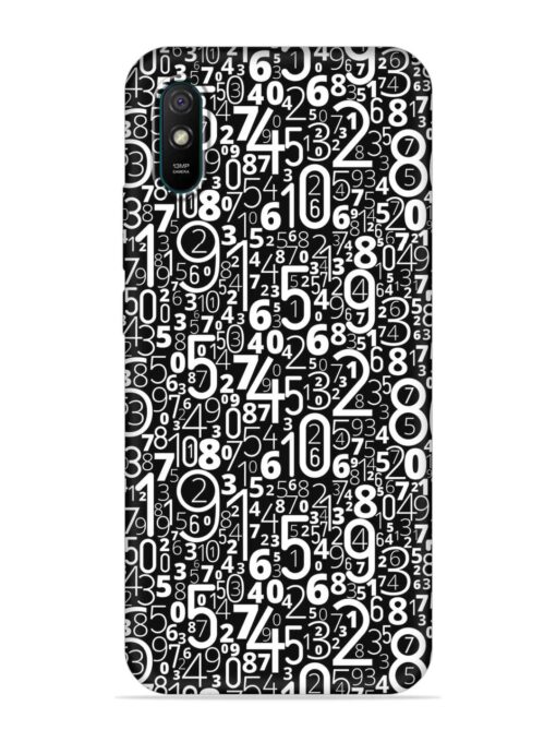 Many Numbers Different Embossed Soft Silicone Case for Xiaomi Redmi 9A Sport