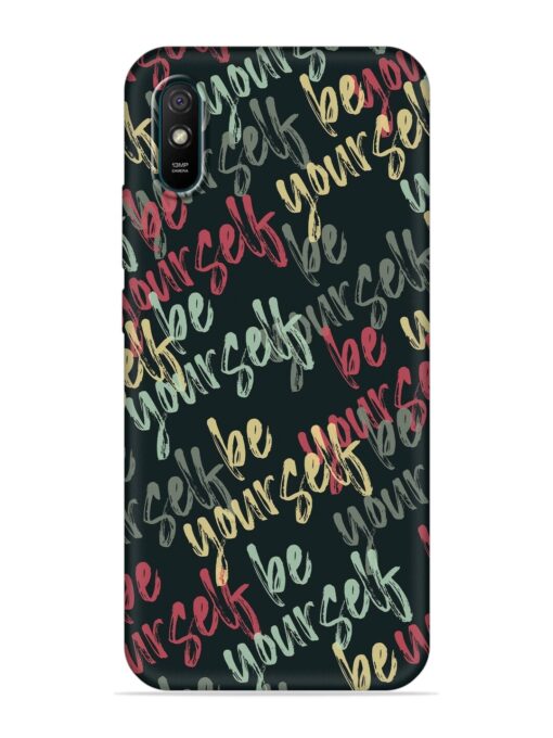 Yourself Seamless Embossed Soft Silicone Case for Xiaomi Redmi 9A Sport