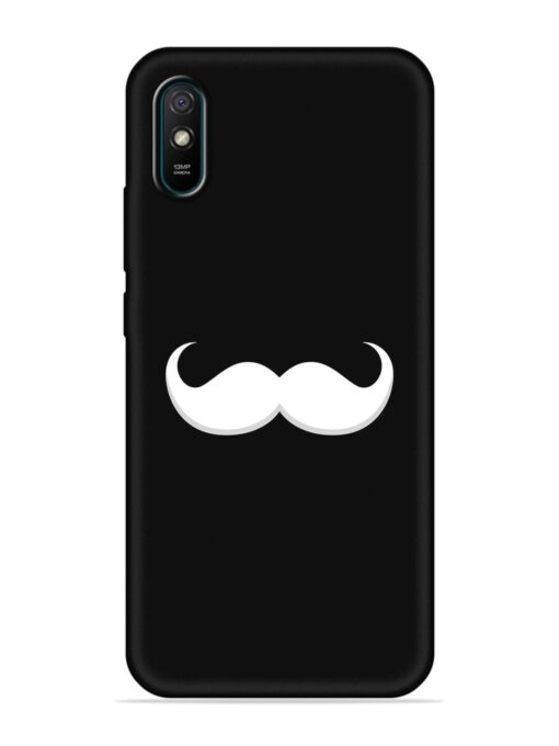 Mustache Vector Embossed Soft Silicone Case for Xiaomi Redmi 9A Sport